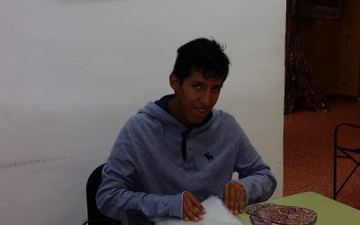 Manuel, nuevo alumno de prácticas formativas de la especialidad de Auxiliar de servicios múltiples