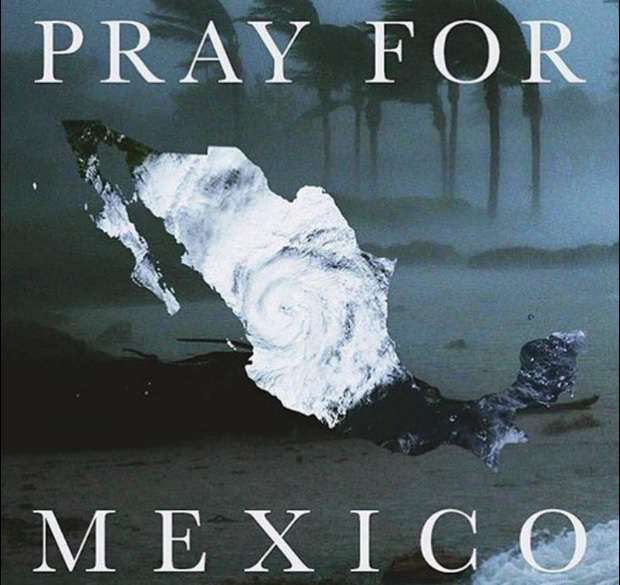 Fuerza y apoyo a México